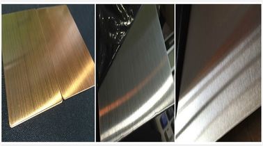 ราคาดี แผ่นเหล็กสแตนเลสสีดำ Ti 316L / 316l SS Sheet NO.3 พื้นผิวสำเร็จรูป ออนไลน์