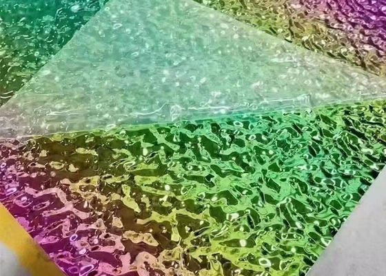 ราคาดี PVD Mirror Water Ripple แผ่นสแตนเลสสำหรับตกแต่งเพดาน ออนไลน์