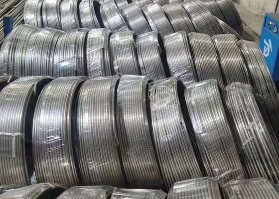 ราคาดี 304 สแตนเลส SS Capillary Tube เกรดสุขาภิบาลสำหรับปิโตรเคมี ออนไลน์