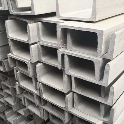 ราคาดี AISI 316L เกจวัดแสงพ่นทรายสแตนเลส C Channel Bar U Beam Size ออนไลน์